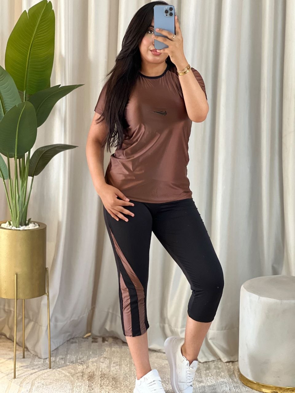 Ensemble Sport Marron
